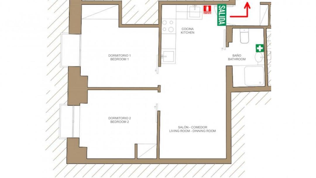 Comfy And Centric- 2Bd 1Bth- Espoz Y Mina Appartement Madrid Buitenkant foto